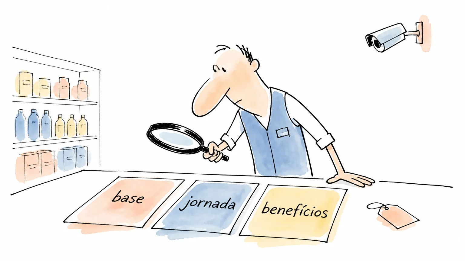 Quanto ganha um fiscal de prevenção de perdas em 2026?