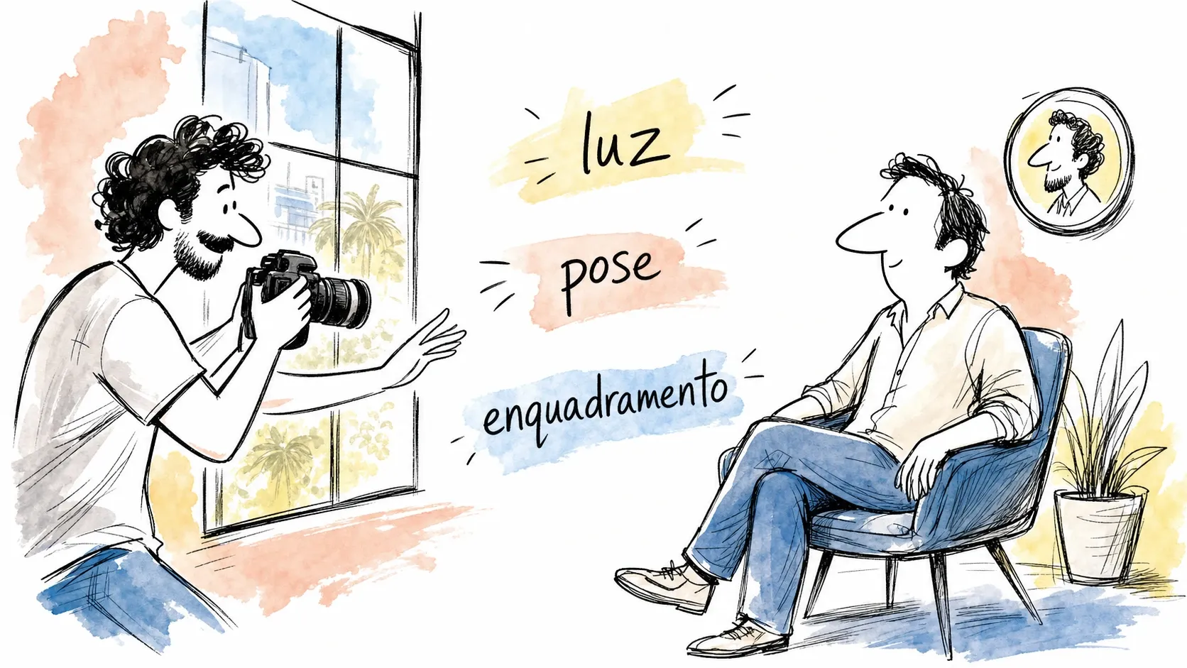 Fotografia de retrato: guia de luz, pose e enquadramento