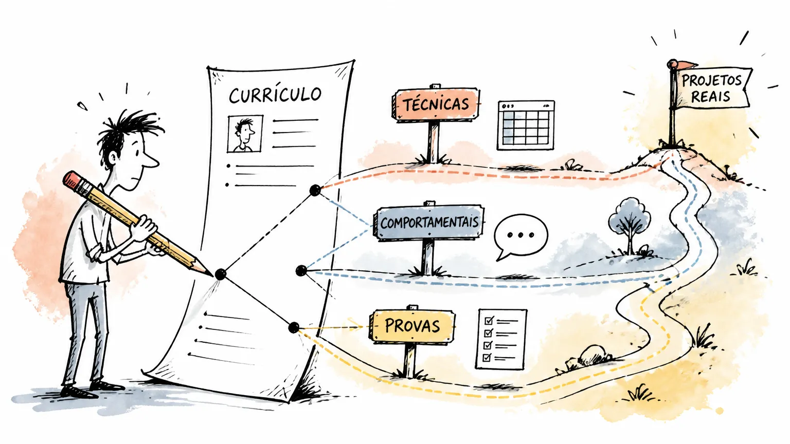 Habilidades para currículo: como escolher e provar competências
