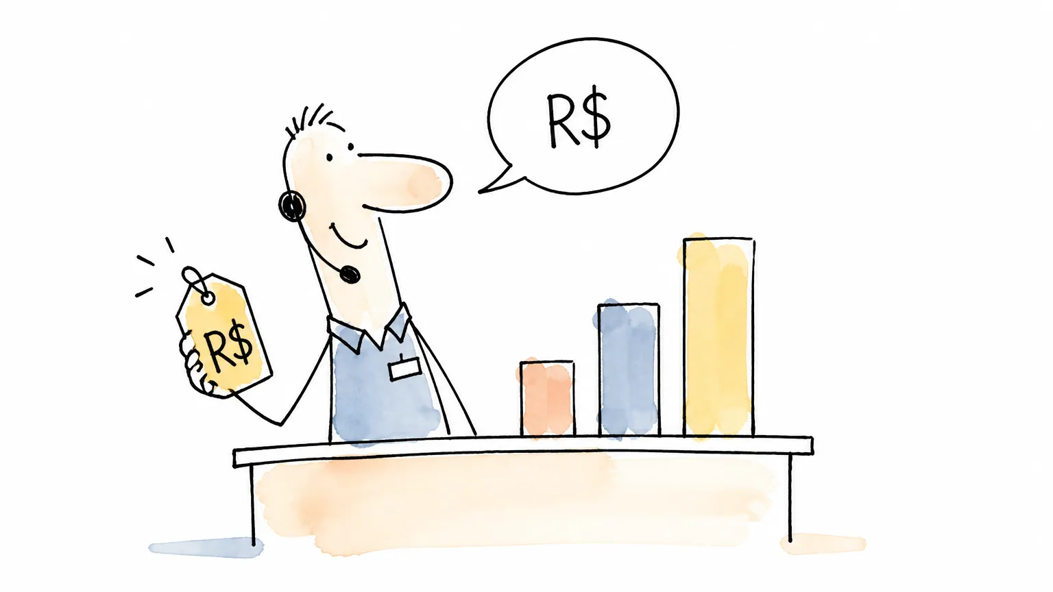 Quanto ganha um atendente em 2026? Salário e faixa