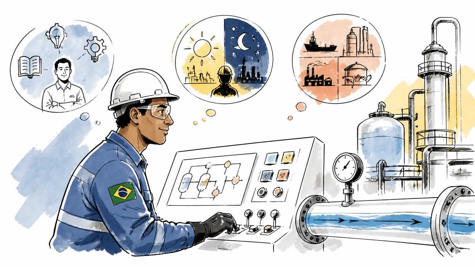 Quanto ganha um operador de processo em 2026 (salário e faixa)