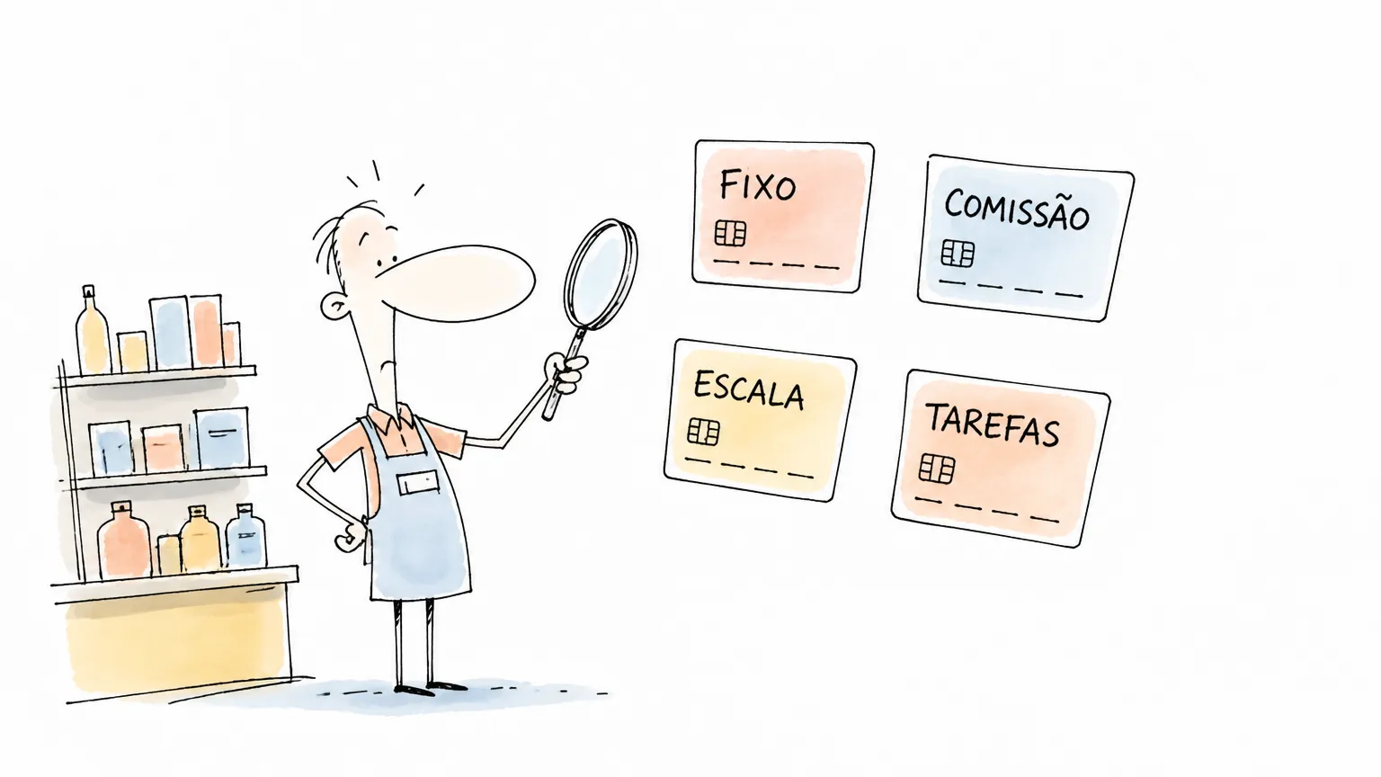 Quanto ganha um auxiliar de loja em 2026?