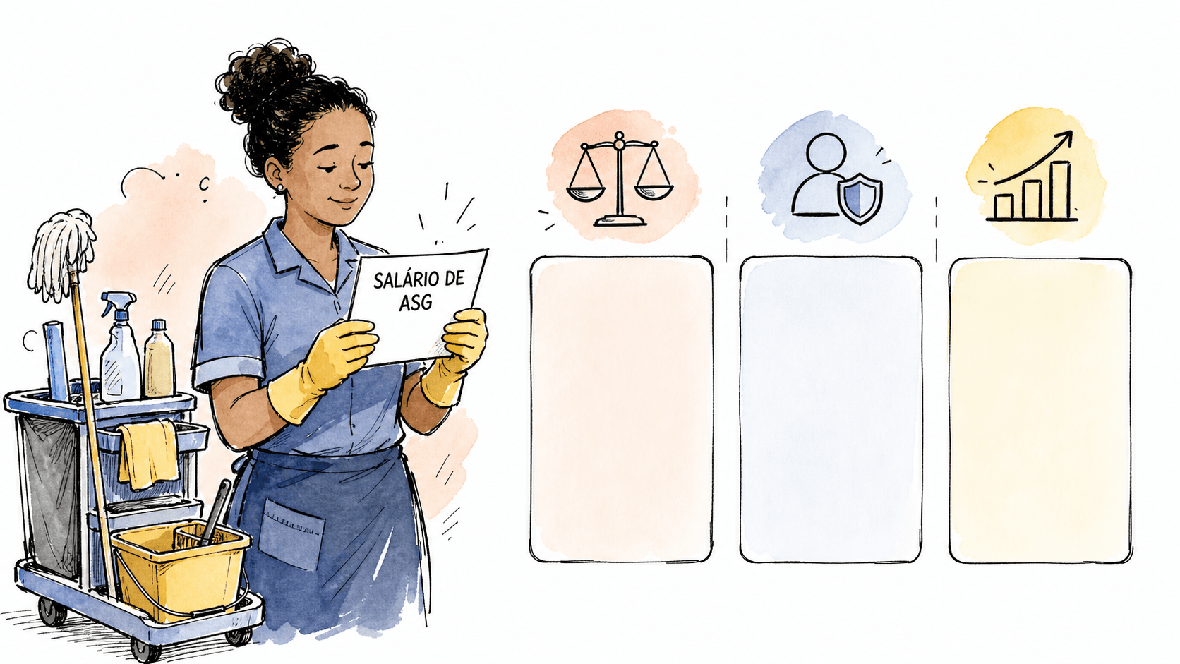 Quanto ganha um auxiliar de serviços gerais em 2026