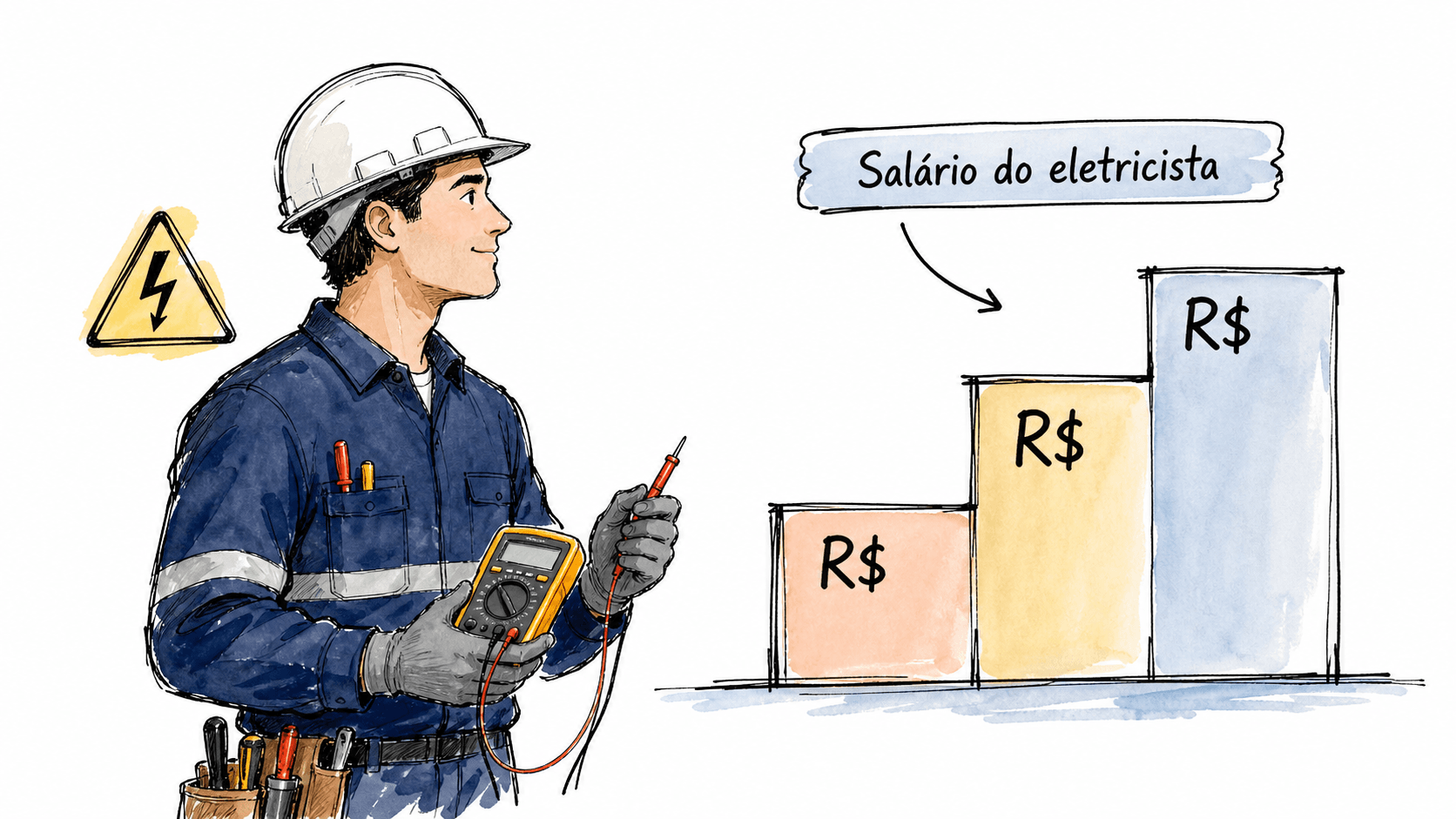Quanto ganha um eletricista em 2026: salário e adicionais